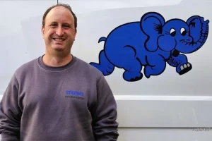 Christian Gisler, Facharbeiter Spülbus bei Strebel Kanalreinigung in Dottikon