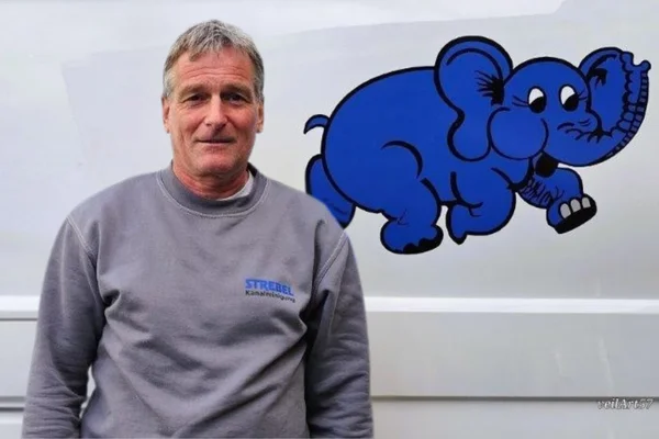 Thomas Strebel, Inhaber und Geschäftsführer von Strebel Kanalreinigung in Dottikon